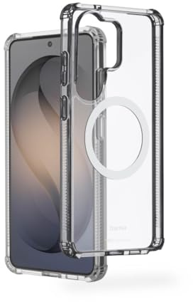 Hama Magnetische Handyhülle Extreme Protect f. Samsung Galaxy S26 Ultra (Bumper D3O-lizenziert, Qi2 kompatibel, m. Magnet, durchsichtige Hülle mit Anti Gelbstich, Case f. induktives Laden) transparent