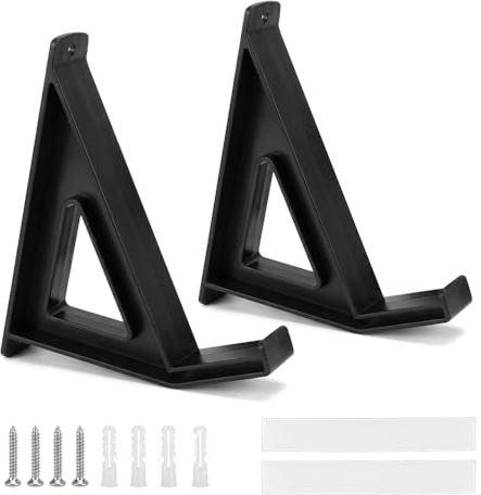 Universelle Wandhalterung für Tablet Wandregal für Laptop Wandhalterung | Tablet Halterung Wandmontage Kompatibel mit IPad, Logitech, Razer Klebe- oder Schraubinstallation,, für Geräte Dicke < 3cm