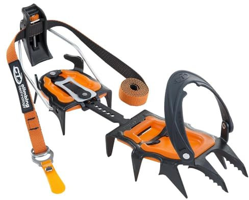 Climbing Technology Lycan, halbautomatische Steigeisen Unisex – Erwachsene, schwarz, Einheitsgröße