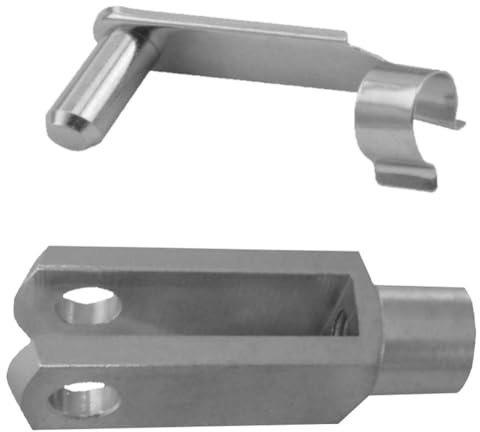 5 Stück - Gabelkopf M12-12x48 - DIN71752 mit ES Bolzen