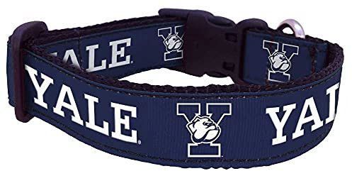 All Star Dogs NCAA Yale Bulldogs University Hundehalsband, Größe M, Marineblau