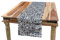 ABAKUHAUS Arabeske Tischläufer, marokkanische Oriental, Esszimmer Küche Rechteckiger Dekorativer Tischläufer, 40 x 225 cm, Zinnoberrot Indigo Creme Blau