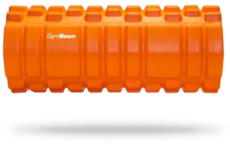 GymBeam M-Roll Faszienrolle - Hochwertiges Schaumstoff-Fitnessgerät zur Blutzirkulation, Entspannung und Dehnung, für Ganzkörper-Selbstmassage, harter Kern mit 3D-Oberfläche