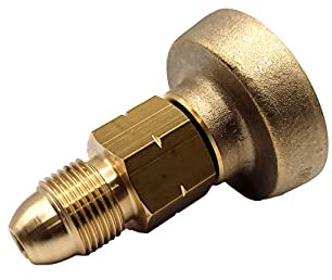 GOMET Adaptateur LPG GPL Dish vers UK POL propane bouteille de gaz de recharge adaptateur de remplissage