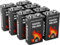 Absina 401005-8 Batterie 6LR61 (9 V) Alkaline (9 V) 9 V, 8 Stück