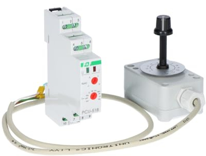 Zeitrelais 1P 8A 0,1sek-576h 230V AC, 24V AC/DC MultifunktionsPCU-518DUO f&f 5908312592594