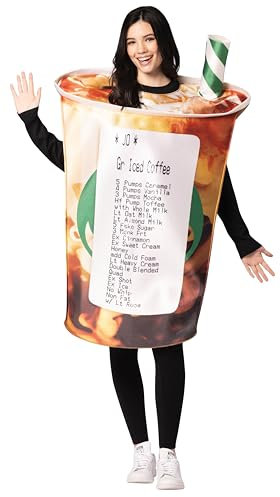 Rasta Imposta Adult Barista's Nightmare Fancy Dress Costume Standard