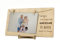CONTRAXT Marco fotos regalo abuelo abuela. Portafotos con pinza de madera natural 10 x 15 regalos originales abuelos día del mejor abuelo te quiero abuela regalo original cumpleaños (Abuelos ES)