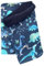 Wollhuhn Mädchen/Damen/Jungen Warmer Schlupfschal/Halstuch Innen Fleece Gefüttert Viele Motive Winter Übergangszeiten (Dinos Blau/Grün)
