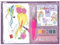 Depesche 12107 Miss Melody - Aquarellfarben-Set mit 20 Blatt Motivvorlagen auf Aquarell-Papier, kreatives Mal-Set mit 5 Wassermal-Farben, Pinselstift und Schwamm