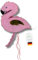 LITTLE BIRTHDAY | Flamingo Pinata | Piñata Geburtstag Mädchen und Junge | 34x30x7,5cm | Süssigkeiten Kindergeburtstag | Pinata ohne Füllung | Flamingo Geburtstag für die Motto Party