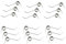SECURA 18x Set de dents à ressort compatible avec MTD Optima 35 VO 16AHGLMS600 Scarificateur
