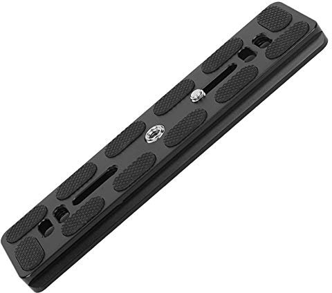 Platte Kamera Schnellwechselplatte Aluminiumlegierung Schnellwechselplatte mit 1 4 Zoll Schraube Zubehör für Arca Mounthead (150mm)