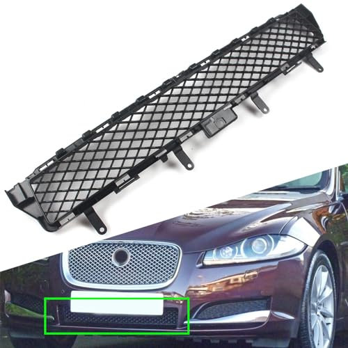FINMOKAL Griglia inferiore paraurti anteriore per Jaguar XF 2012-15 senza compressore C2Z13213
