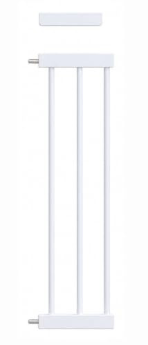 ALMAR Baby Verlängerung 21 cm weiß für Sicherheitsbarriere für Türen, Flure oder Treppen für Kinder oder Haustiere mit Sicherheitsverschluss