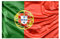 Bandera de Portugal, Bandera 90cm x 150cm, Bandera Grande con Trabilla para Mástil y Cordones para Sujetar, Bandera Ligera, Bandera para Deportes, Fútbol, Manifestaciones, Edificios, (Portugal)