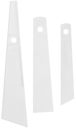 KONTONTY 6 STK Kleberapplikator Kleberoller Leimschaber Klebestift schmieren Bastelstöcke handwerkzeug saufmaschine Leder schmiert Leimverteiler schmiert Leim mit einem Spachtel Plastik