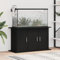 Rantry Aquariumständer Aquarium Unterschrank Aquarien Schrank, Aquarium Tisch mit Stabiler Oberplatte, Aquariumschrank für Sicheren Stand Schwarz 101x41x58 cm Holzwerkstoff