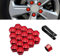 20 Stück Radschraubenkappen, für Renault Megane E-Tech Electric Modus Monastella Pulse Radmutterabdeckung Radmutter Staubschutzkappenabdeckung Diebstahlschutzkappe,C-17mm