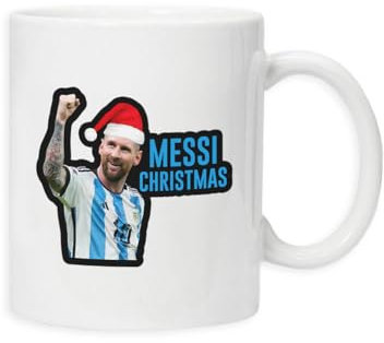 New Spirit Original Messi Christmas football footy xmas festive christmas trending mug drinking cup tea and coffee cups cute mug aesthetic fun funny pretty