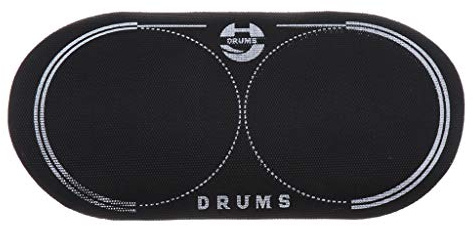 1 x Double Bass Drum Patch für Drumheads Kickpad Zubehör schwarz