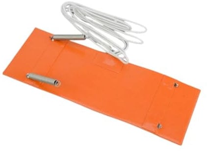 Qianly Silicone Rubber Heating Pad Electric Heating Pad Flexible Heater Mat for Industrial Equipment
