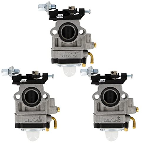 3X Tagliasiepi Accessori Tagliaerba Carburatore A Due Tempi per 40Cc 43Cc 49Cc Motore A 2 Tempi Chopper All-Terrain Veicolo Tasca Bicicletta Trimmer Trimilaterale Trimmer Parti