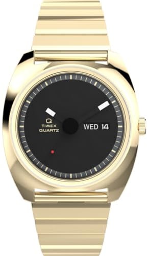 Timex Herren Analog Quarz Armbanduhr Q Q Vintage-Inspired
