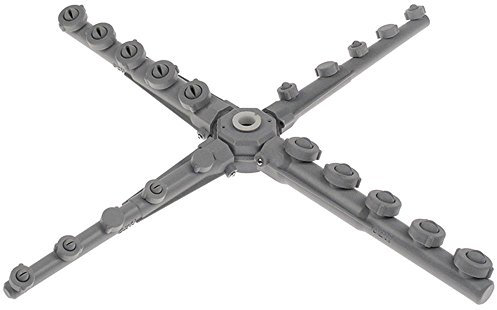 Öztiryakiler Wasch- und Nachspülarm für Spülmaschine 16 Düsen Nachspülarm 510mm Wascharm 510mm 6 Nachspüldüsen 10 Waschdüsen