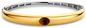 Ti Sento Milano Armreif mit dunkelbraunen Crystal 2916TB 60 mm
