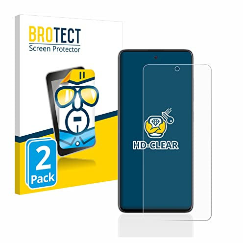 brotect Protection Ecran pour Samsung Galaxy A51 (2 Pièces) - Film Protection Ultra Clair