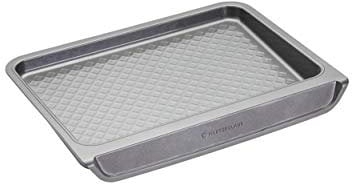 MasterClass Smart Stack Vertical Stacking Baking Tray with PTFE, PFOA and BPA Free Non Stick, Carbon Steel, 40.5 x 31 x 5cm