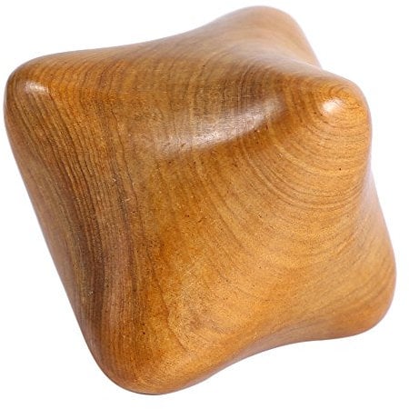 Thailändisches Massagegerät, Fußreflexzonenmassage Akupunktur, 5 Arten Vietnam Duftender Holzkörper Rollentherapie, Thai Massage Gerät für Körperpflege und Gesundheit