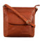 STILORD 'Melina' Vintage Damen Ledertasche Kleine Umhängetasche für Frauen Elegante Schultertasche Handtasche zum Ausgehen Freizeit Abendtasche Leder, Farbe:arona - braun