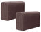 FAVOMOTO Armlehnenbezüge, 2PCS Sofa Armlehnenbezüge Verstellbar, Stretch Sofa Armkappen Armlehnenschoner Lehnenüberwurf, Stretch Sesselschoner Weiche Polyester Armlehnenschoner rutschfest Möbelschutz