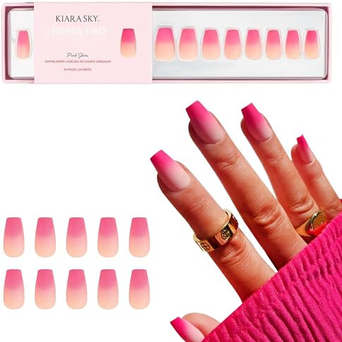 Xpress Pro Acrylic Press On Nails - Pink Skies (XP