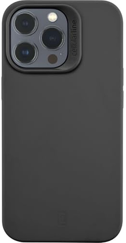 Cellularline - Sensation Mag - iPhone 14 Pro - Soft -Touch Silicon -Gehäuse kompatibel mit dem Apple Magsafe -Ökosystem
