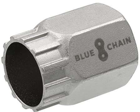 Bluechain® Kassettenabzieher Fahrrad für Shimano HG & SRAM Kassetten/Zahnkranz Werkzeug auch für innenverzahnte Centerlock Bremsscheiben Verschlussringe/Kassette Abzieher aus rostfreiem Stahl