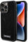 Karl Lagerfeld KLHCP15LHDSPLK Hülle für iPhone 15 Pro 6.1 Schwarz hardcase Rhinestone Logo Metal Plate