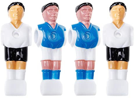 Aymzbd 4 Stück Tischfußball Mann Tisch Jungs Ersatzteil Figur Zubehör