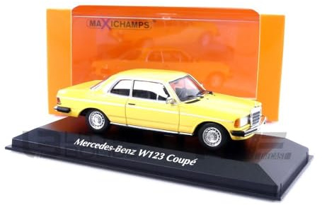 Minichamps 940032222 - Mercede. Ben. (W123) 230CE Yellow-Beige 1976 - maßstab 1/43 - Modellauto