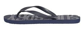 Superdry Herren Vintage Flip Flops Farblich Abgestimmtes, Kräftiges Marineblau 6-7