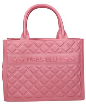 MARC ELLIS Borsa da donna rosa design trapuntato Flat Buby M UNI