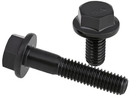 Cortnn 10 Stück 10,9 Sechskantflanschschrauben Rahmen Sechskantschrauben M5 M6 M8 M10 M12 M14 M16 (Size : M8x20)