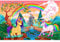 Jigsaw Puzzles for Kids, 100 Piece Jigsaw Puzzles for Children Rainbow and Castle 6 Year Old Boys Girls Gifts Birthday, Gifts for Her,100 Pieces