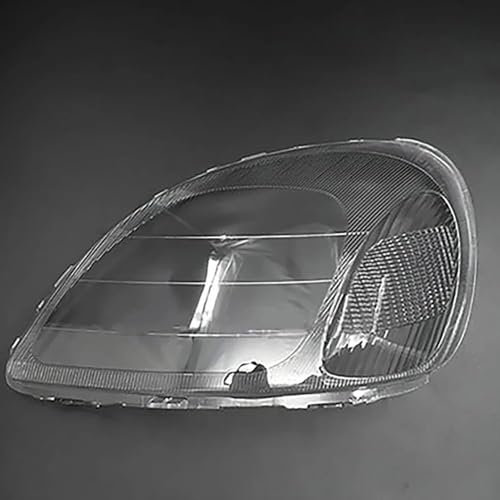 Scheinwerfer Streuscheibe für Toyota Yaris 1999-2002, Austausch der klaren Scheinwerferabdeckung und des Lampenschirms der Scheinwerferlinse,Left