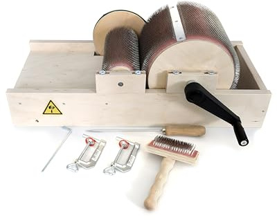 Drum Carder 120 TPI. Golden Fleece Carders