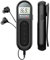 Mini Radio Klein UKW/FMTransistorradio,tragbarer UKW-Radioempfänger/mit DSP,LCD-Display und Kopfhörer,300MAh Wiederaufladbar Tragbares,Taschenradio zum Gehen und Reisen (Schwarz)