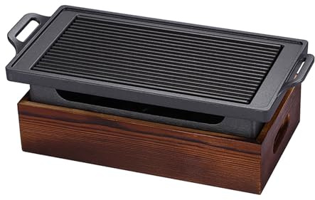 Barbecue Giapponese Fornello Portatile Per Barbecue Griglia Portatile Senza Fumo Per Tavolo Da Pranzo Al Chiuso Barbecue Da Campeggio,32 * 21cm
