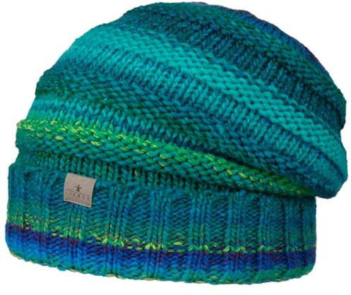 LIERYS Bernardo Oversize Umschlagmütze Winter-Beanie Fleece Schurwollgemisch Unisex Made in Germany Herbst Winter
